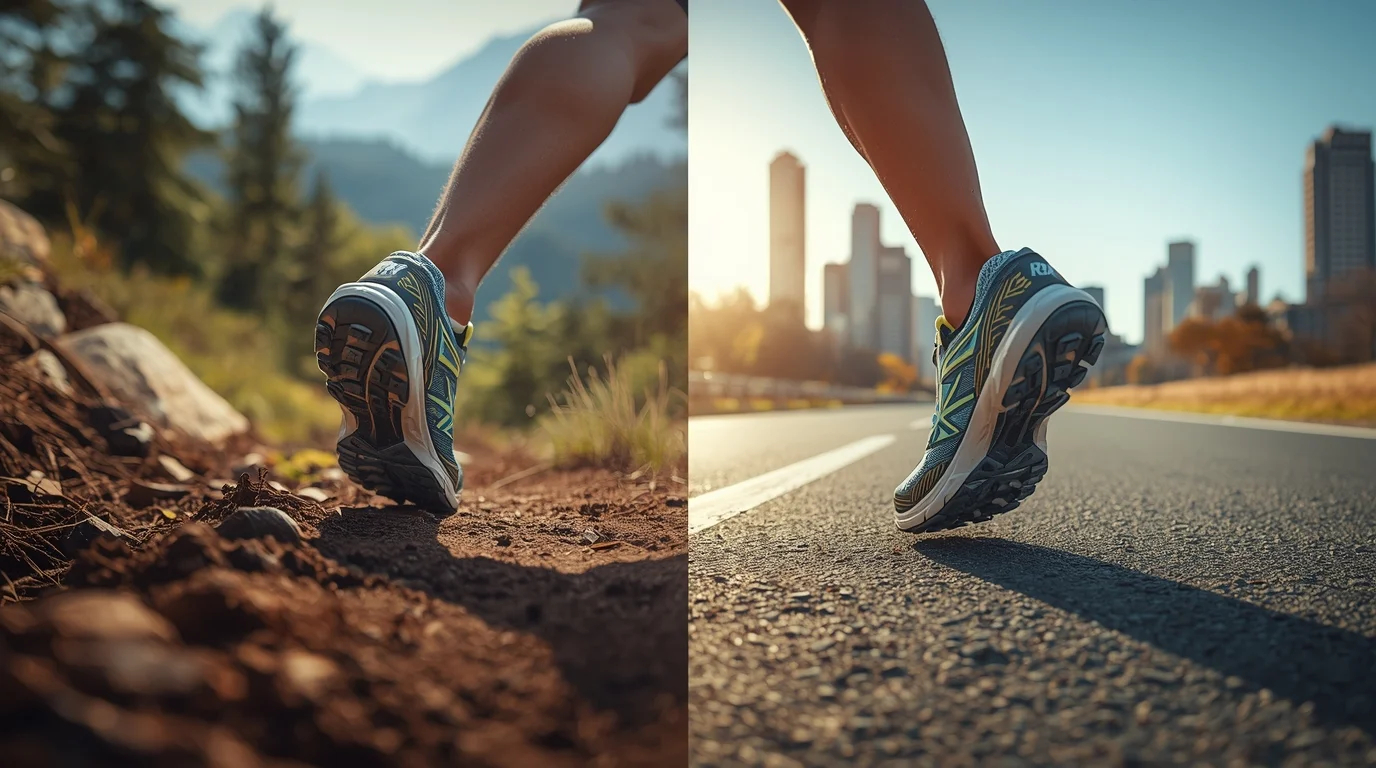 What's the Real Difference Trail Running vs Running Shoes?